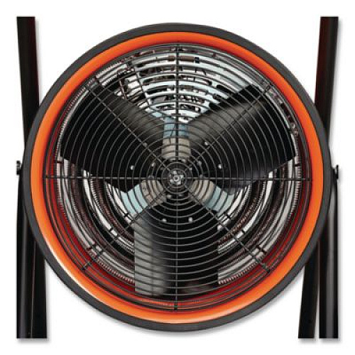 Global Industrial Portable Salamander Heater with Adjustable Thermostat, 240 V, 15,000 W, 21.59 x 28 x 38.5, Orange (653671)