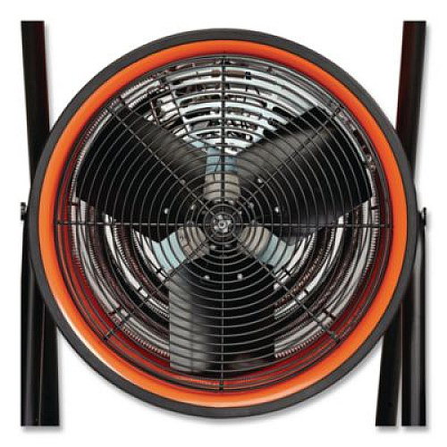 Global Industrial Portable Salamander Heater with Adjustable Thermostat, 208 V, 15,000 W, 21.59 x 28 x 38.5, Orange (653673)