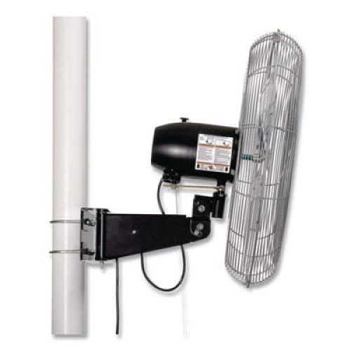 Global Industrial Deluxe Oscillating Fan, Pole or Column Mount, 24", 4,660 CFM, 1/2 hp (293157)