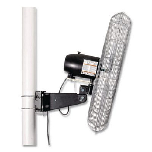 Global Industrial Deluxe Oscillating Fan, Pole or Column Mount, 30", 7,300 CFM, 1/2 hp (293158)