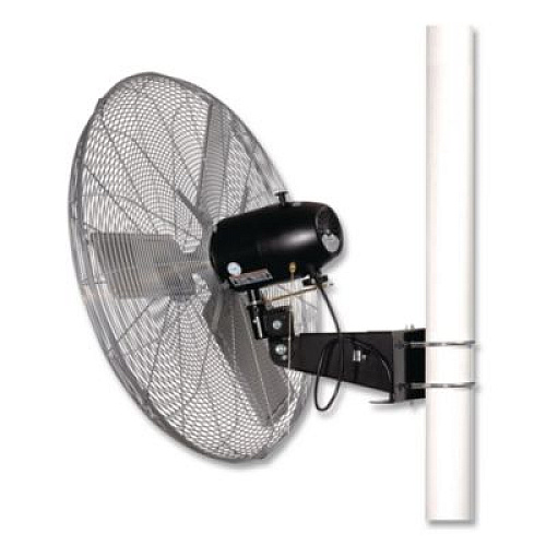 Global Industrial Deluxe Oscillating Fan, Pole or Column Mount, 30", 7,300 CFM, 1/2 hp (293158)