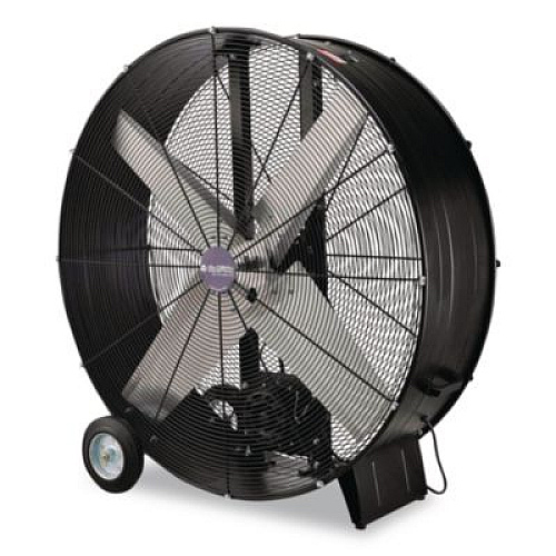 Global Industrial Portable Drum Blower Fan, 42", 2 Speeds, Black (600554)