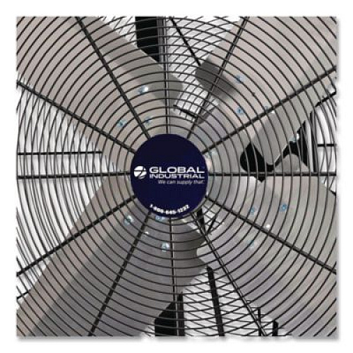 Global Industrial Portable Drum Blower Fan, 42", 2 Speeds, Black (600554)