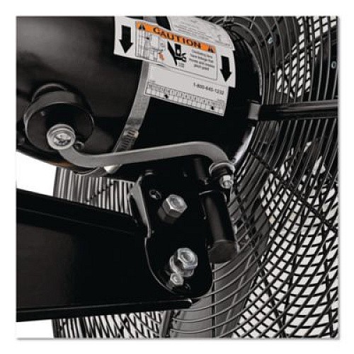 Global Industrial 2 Speed Oscillating Outdoor Rated Wall Mount Fan, 30", Black (292451)