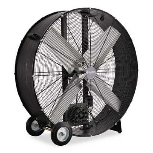 Global Industrial Portable Drum Blower Fan, 42", 2 Speeds, Black (600554)