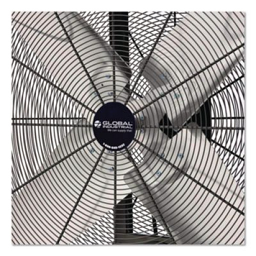 Global Industrial 48" Portable Drum Blower Fan, 2 Speeds, Black (600555)