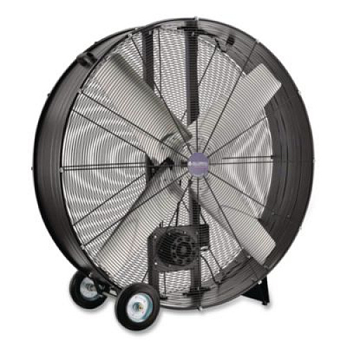 Global Industrial 48" Portable Drum Blower Fan, 2 Speeds, Black (600555)