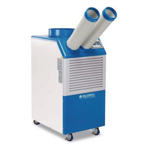 Global Industrial Portable Air Conditioner with Cold Air Nozzles, 1.5 Ton, 16,800 BTU, 115 V (292661)