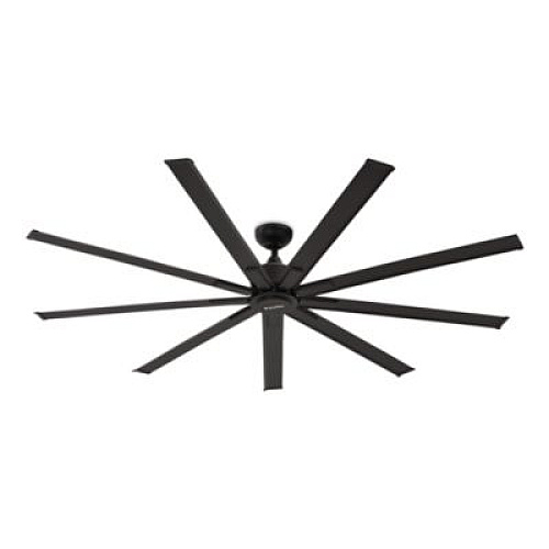 Global Industrial Industrial Ceiling Fan, 72", 6 Speeds, 9,400 CFM, Black (293047)