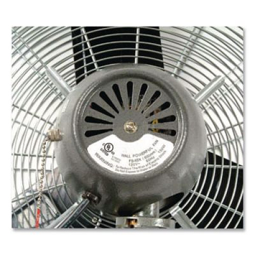 Global Industrial Oscillating Wall Mount Fan, 30", 3 Speeds, Black (607051)