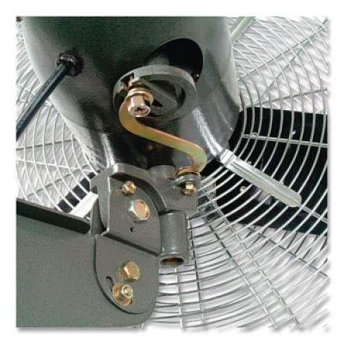 Global Industrial Oscillating Wall Mount Fan, 30", 3 Speeds, Black (607051)
