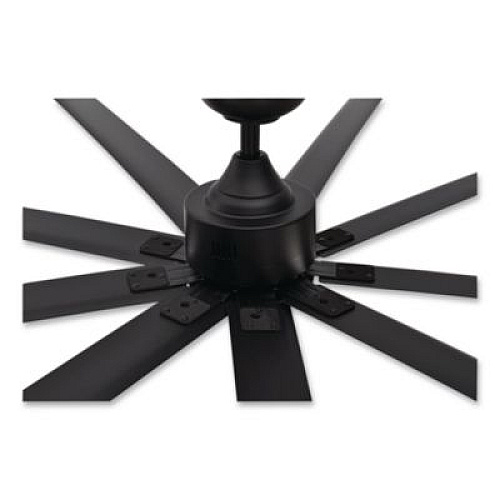 Global Industrial Industrial Ceiling Fan, 108", 6 Speeds, 20,000 CFM, Black (293049)