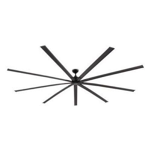 Global Industrial Industrial Ceiling Fan, 108", 6 Speeds, 20,000 CFM, Black (293049)