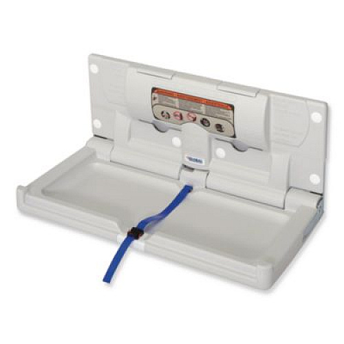 Global Industrial Baby Changing Station, 18 x 36, Gray (641430)