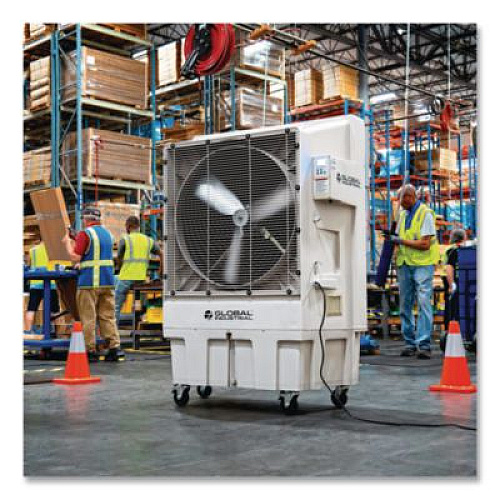 Global Industrial Portable Evaporative Cooler, 30", 3 Speeds, 26 gal (293131)