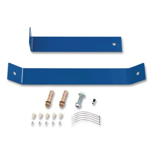 Global Industrial High Velocity Fan, Wall and Column Mount, 14", 1 Speed, Blue (293146)