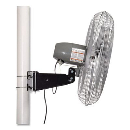 Global Industrial Oscillating Fan, Pole or Column Mount, 24", 4,050 CFM, 1/4 hp (293155)