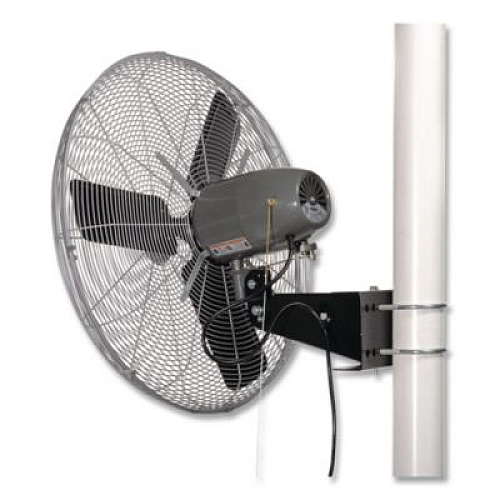 Global Industrial Oscillating Fan, Pole or Column Mount, 24", 4,050 CFM, 1/4 hp (293155)