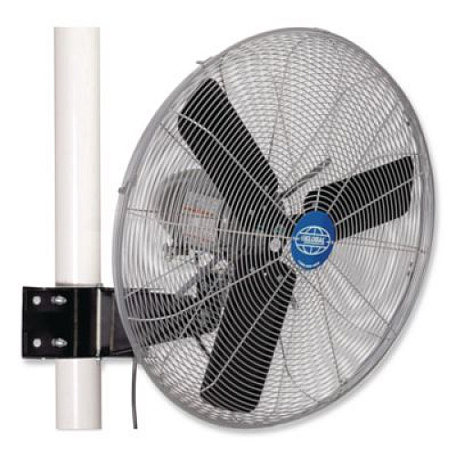 Global Industrial Oscillating Fan, Pole or Column Mount, 24", 4,050 CFM, 1/4 hp (293155)