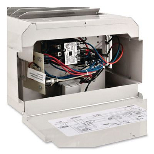 Global Industrial Unit Heater, Horizontal or Vertical Downflow, 5,000 W, 14.13 x 8.5 x 16, White (246725)