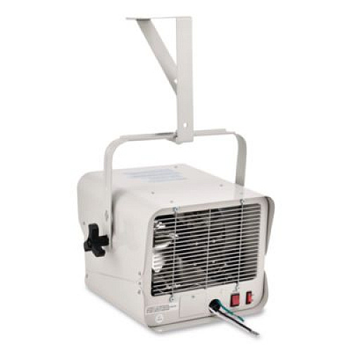 Global Industrial Unit Heater Horizontal Downflow with Remote, 7,500 W, 14.68 x 15 x 12.5, White (246726)