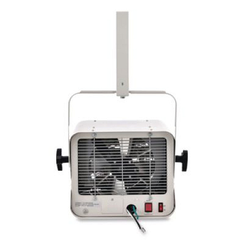 Global Industrial Unit Heater Horizontal Downflow with Remote, 7,500 W, 14.68 x 15 x 12.5, White (246726)