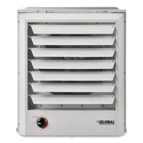 Global Industrial Unit Heater, Horizontal or Vertical Downflow, 20,000 W, 19 x 13.75 x 21.44, White (246727)