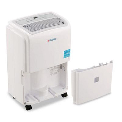 Global Industrial Portable Dehumidifier, 9.62 x 9.62 x 19.68, White (246731)