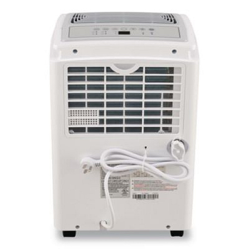 Global Industrial Portable Dehumidifier with Pump and Wi-Fi, 11.62 x 11.62 x 24.81, White (246735)