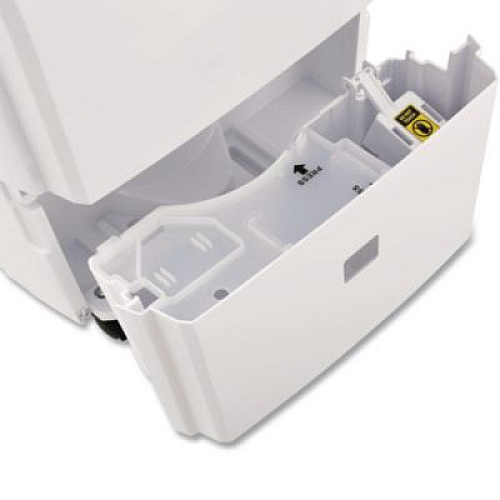 Global Industrial Portable Dehumidifier with Pump and Wi-Fi, 11.62 x 11.62 x 24.81, White (246735)