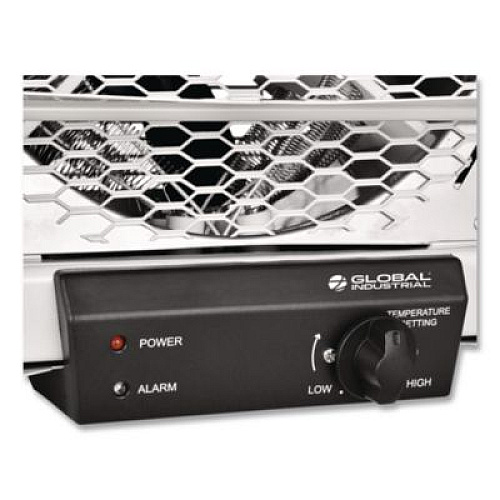 Global Industrial Portable Heater with Built-In Thermostat, 5,000 W, 14.12 x 17.5 x 19.62, White (246737)