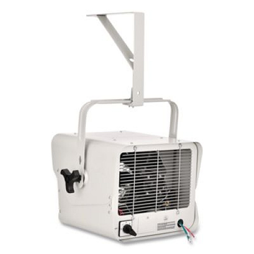 Global Industrial Portable Heater with Built-In Thermostat, 5,000 W, 14.12 x 17.5 x 19.62, White (246737)