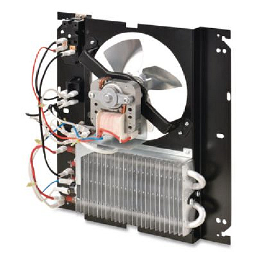 Global Industrial Fan Forced Wall Heater, Shaded Pole Motor, 1,500 W, 10.63 x 4.75 x 12.25, White (246744)