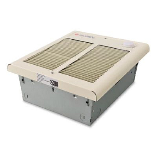 Global Industrial Fan Forced Wall Heater, Shaded Pole Motor, 1,500 W, 10.63 x 4.75 x 12.25, White (246744)