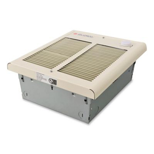 Global Industrial Fan Forced Wall Heater, Shaded Pole Motor, 2,000 W, 10.63 x 4.75 x 12.25, White (246745)