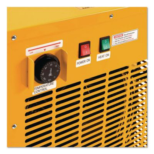 Global Industrial Portable Electric Heater, 15,000 W, 16.62 x 24.5 x 23, Yellow (246552)
