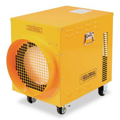 Global Industrial Portable Electric Heater, 15,000 W, 16.62 x 24.5 x 23, Yellow (246552)