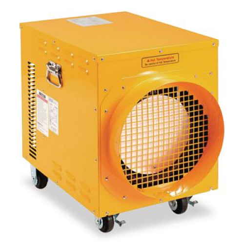 Global Industrial Portable Electric Heater, 15,000 W, 16.62 x 24.5 x 23, Yellow (246552)