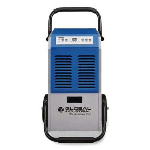 Global Industrial Commercial Dehumidifier with Humidistat, 70 pt Tank Capacity, 17 x 20.31 x 32.5, Gray (246687)