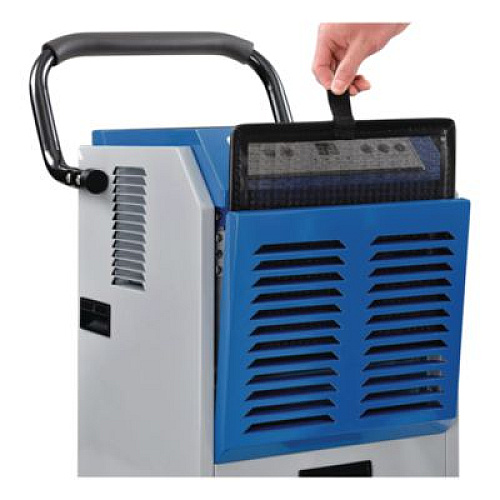 Global Industrial Commercial Dehumidifier with Humidistat, 70 pt Tank Capacity, 17 x 20.31 x 32.5, Gray (246687)