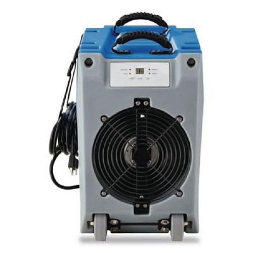 Global Industrial Crawl Space Commercial Dehumidifier With Pump, 90 pt Tank Capacity, 13.31 x 34 x 25, Blue (246707)