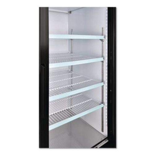 Global Industrial Nexel Merchandiser Refrigerator, 45 cu ft, Black (243006)