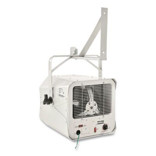 Global Industrial Unit Heater, Horizontal Downflow, 10,000 W, 18.13 x 16.75 x 16.06, White (246102)