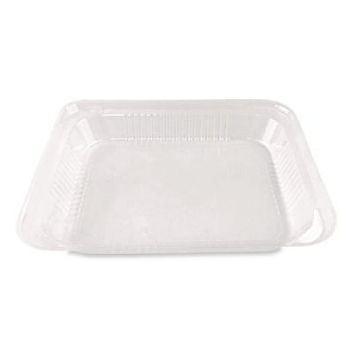 HFA Plastic Dome Lid, 10.75 x 10.19 x 1.63, Clear, 100/Carton (321LDL)
