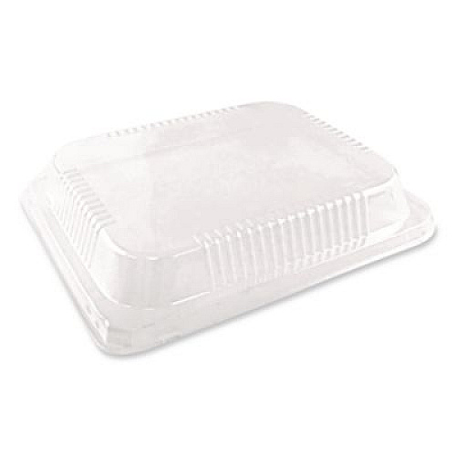 HFA Plastic Dome Lid, 10.75 x 10.19 x 1.63, Clear, 100/Carton (321LDL)