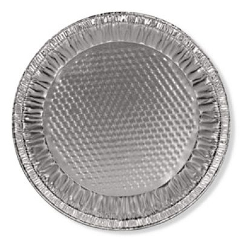 HFA Aluminum Pie Pan, #10, 9.63" Diameter x 1.22" h, 200/Carton (30535)