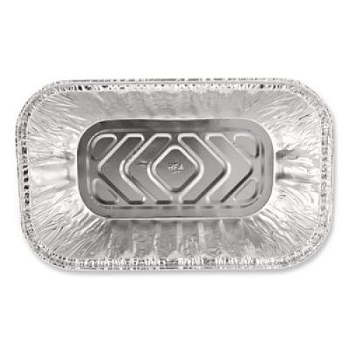 HFA Aluminum Baking Pan, #1 Loaf, 1 lb Capacity, 5.72 x 3.31 x 2.03, 200/Carton (31730)