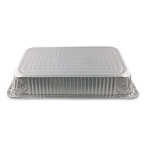 HFA Aluminum Steam Table Pans, Full-Size Deep, 65 Gauge, 3.19" Deep, 12.19 x 20.75, 50/Carton (201970)