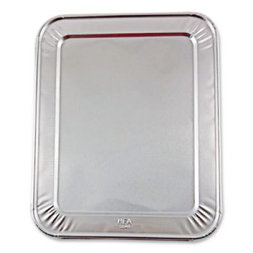 HFA Steam Pan Foil Lids, Fits Half-Size Pan, 25 Gauge, 12.81 x 10.44, 100/Carton (204900)