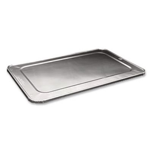 HFA Steam Pan Foil Lids, Fits Full-Size Pan, 45 Gauge, 12 x 20.81, 50/Carton (205045)